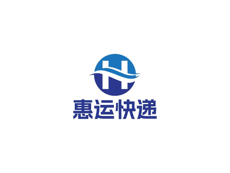 惠運快遞logo設計