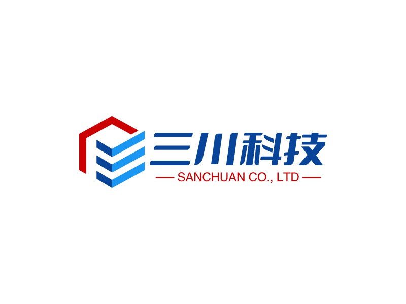 三川科技logo設計